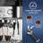 Espresso Machine 15 Bar, LCD Display Espresso Maker with Grinder, Milk Frother and PID Temperature Control, Professional Coffee Maker for Latte Cappuccino - 8.8 Oz Bean Hopper
