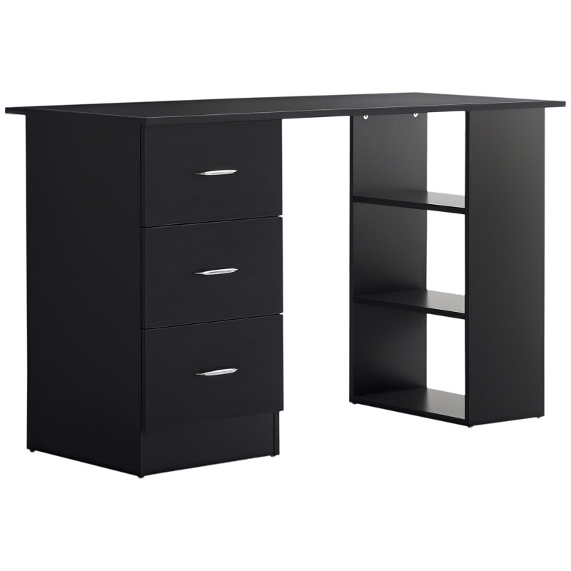 Table de travail moderne avec bureau d'ordinateur