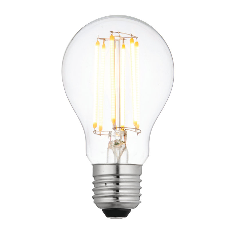 6W E27 ES A60 GLS LED Dimmable Bulb - 650lm 2700K Warm White, 600 Lumens, 6W