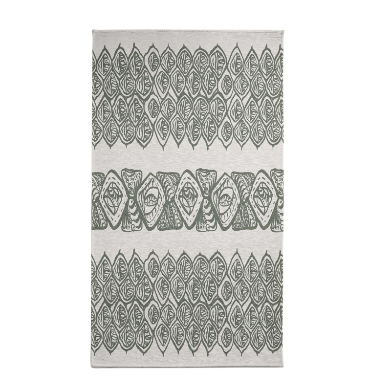 Safari Chenille Geometric Indoor Rug, Rectangle 3' x 5'