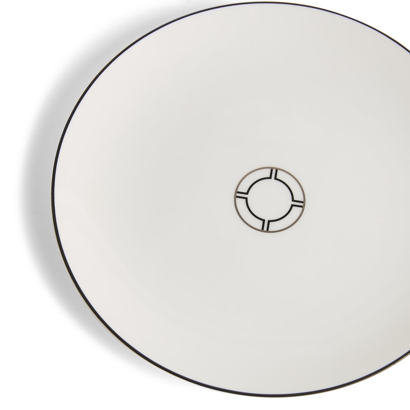 Vera Wang Luxe Graphite 6.4in Plate