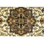 Cream Tribal 3x8 Indo Heriz Serapi Oriental Runner Rug