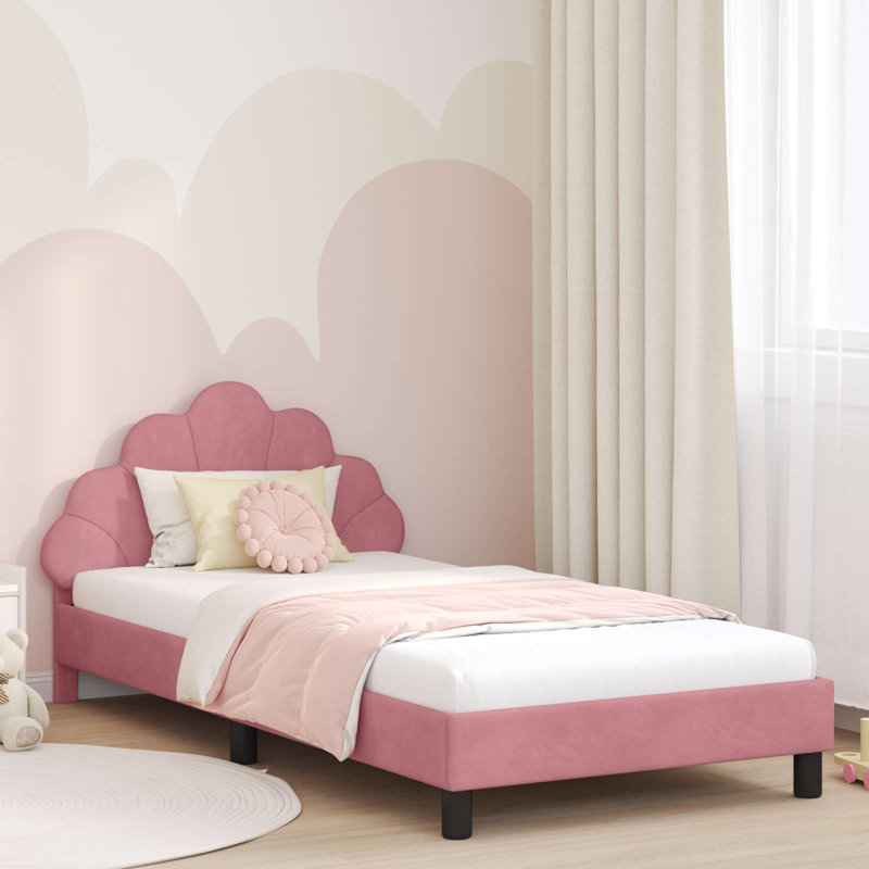 Bed Frame, Single (3'), Pink