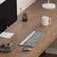 Bureau en bois massif en forme de L brun noisette-108954526-108954524