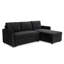 Tannum 3 Seater Velvet Sofa Bed-1319665166