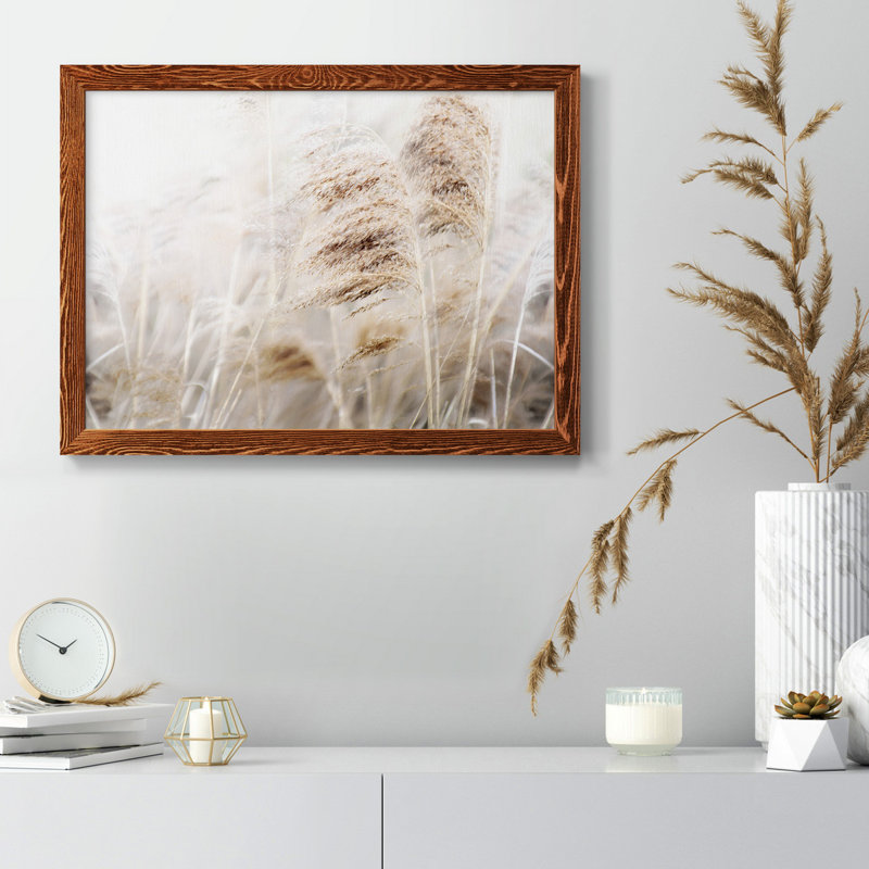 Soft Pampas Breeze - reproduction d'art sur toile encadrée, H 20 po x l 24 po x P 1 po, Érable