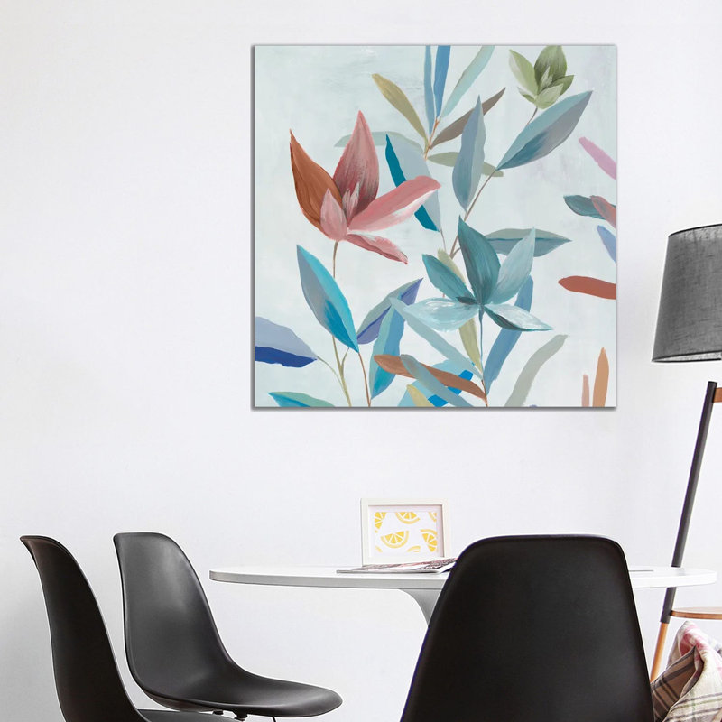 Joyful Blooms II by Aria K - Gallery-Wrapped Canvas Giclée on Canvas, 93.98 cm H x 93.98 cm W  x  3.175 cm D, Does Not Apply