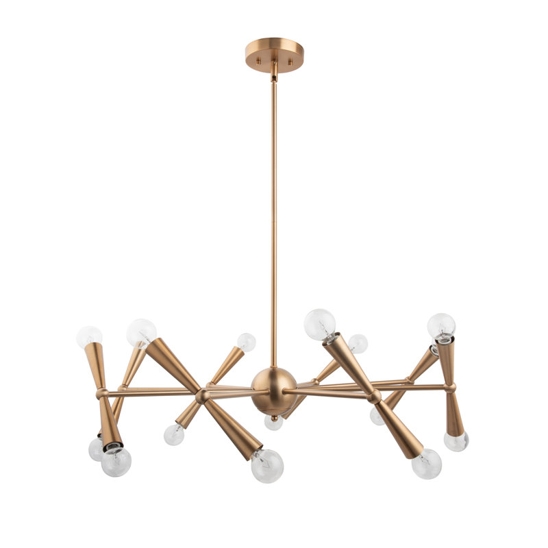 Ilke 16 - Light Dimmable Sphere Chandelier