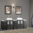  84" Double Bathroom Vanity Set with Mirror-23188989