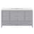 Modern 60" Vanity Cabinet With Sink, Solid Wood & Large Storage
