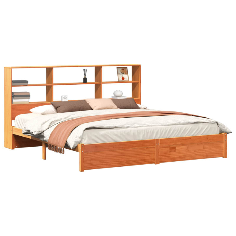 Solid Wood Bed Frame, Super King (6')