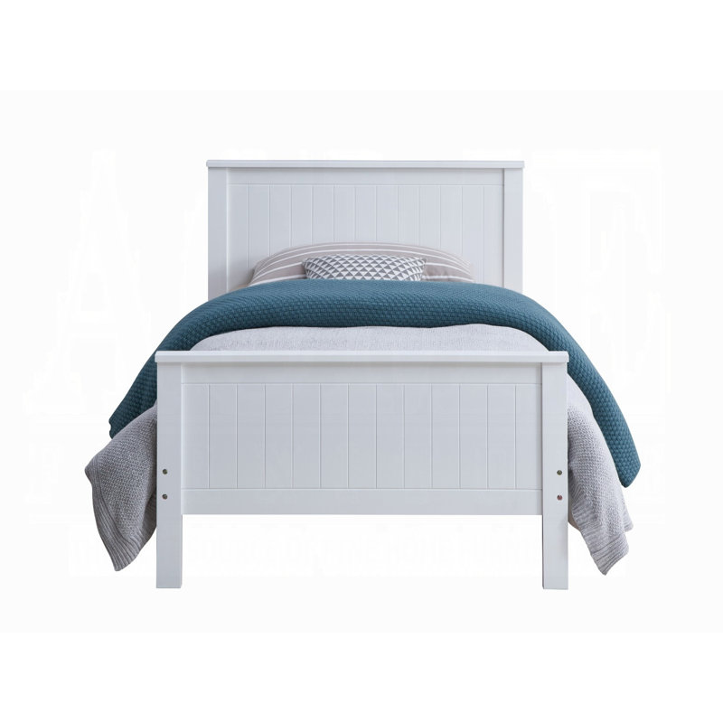 Bungalow Platform Bed, White