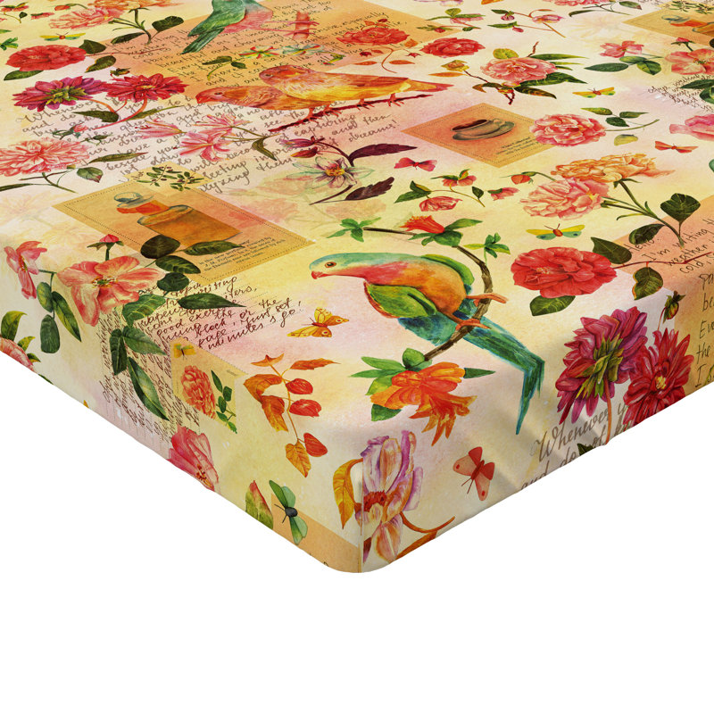 Drap-housse romantique Ambesonne, Drap-housse très grand californien