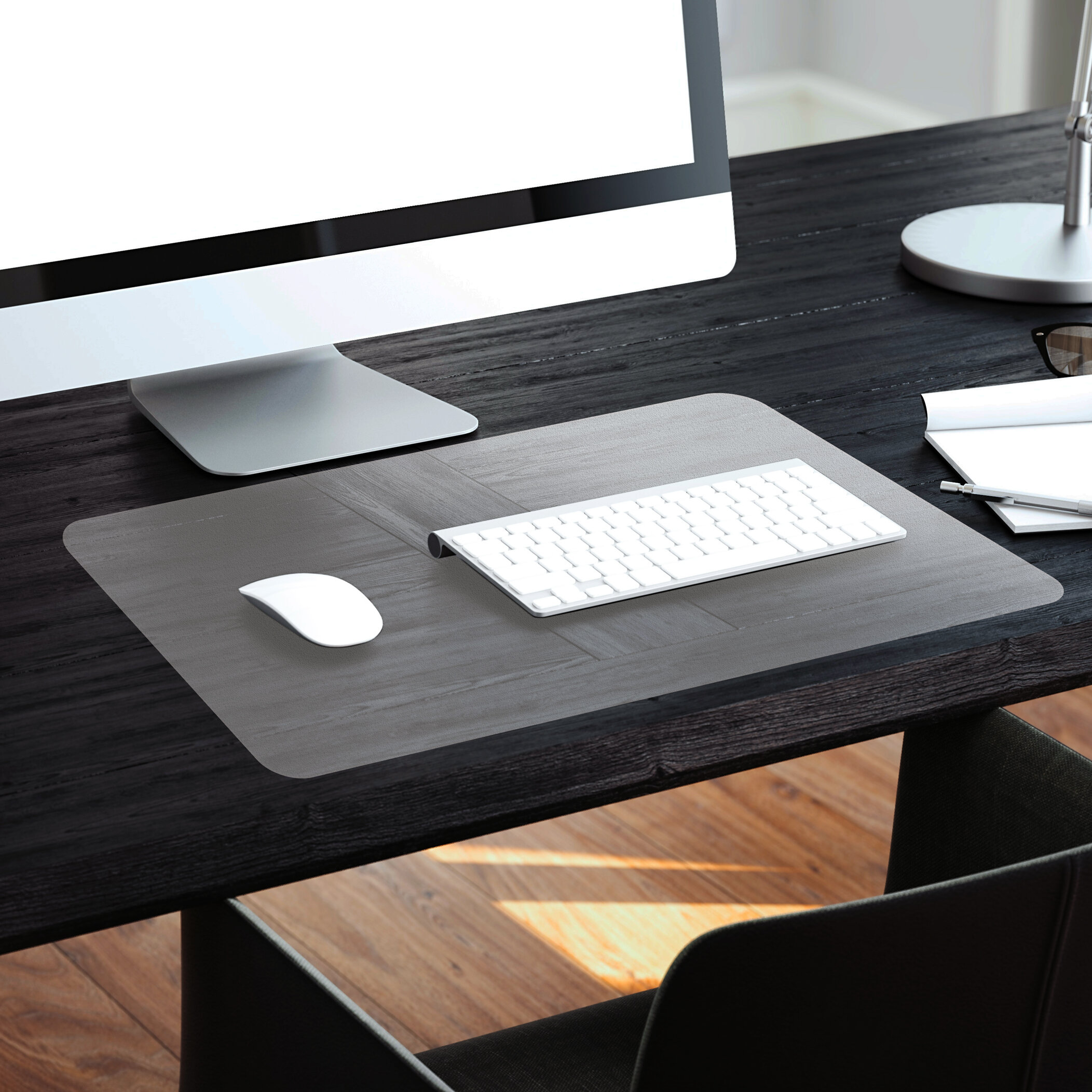 Desktex Anti-Static Vinyl Rectangular Desk Pad - 20 x 36