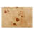 Malva Burl Wood Geometric Side Table