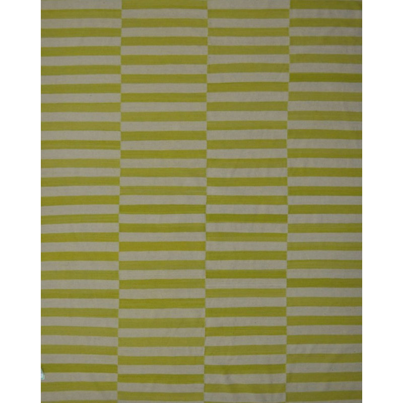 One-of-a-Kind 7'10" X 9'8" 2010s Wool Area Rug in