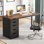 Bureau d'ordinateur à 5 tiroirs 47 po Nagore