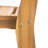 Outdoor Acacia Wood Dining Side Chair,Teak Finish (Set Of 2)