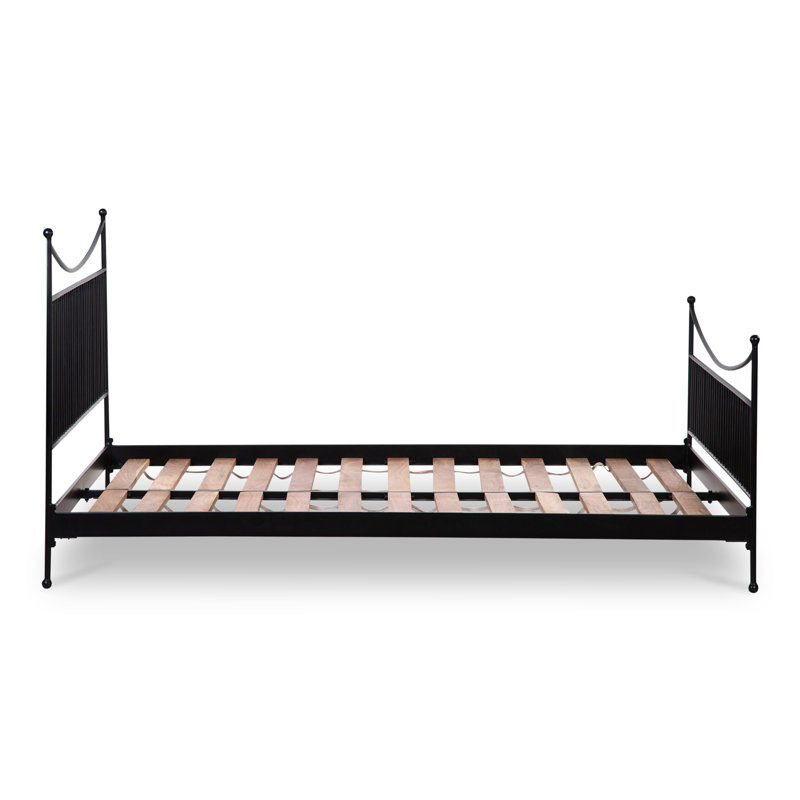 Monet Queen Bed Black, King