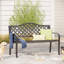 Banc d'extérieur en métal 50 po