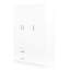 Garde-robe 2 tiroirs 3 portes blanc