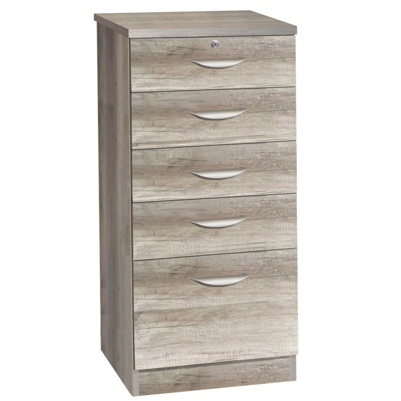 4 -Drawer Storage Cabinet, Grey Nebraska