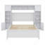 Lit en bois avec armoire et tablette tout-en-un-782369303