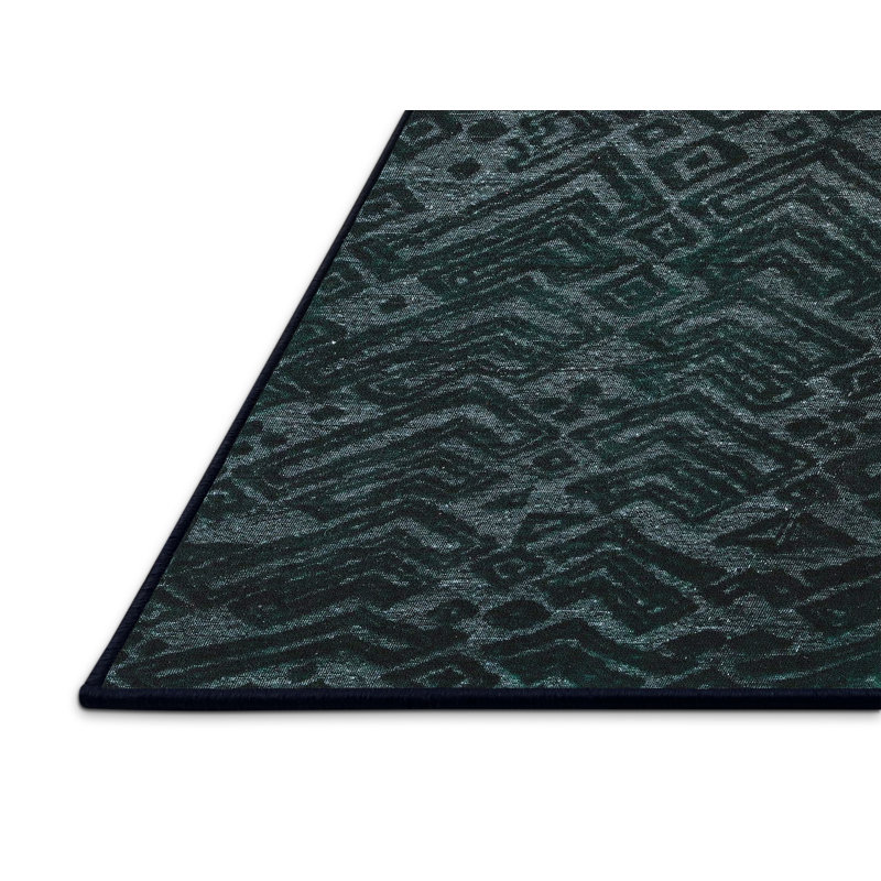 Abstract Indoor Rug, Rectangle 5' x 8'