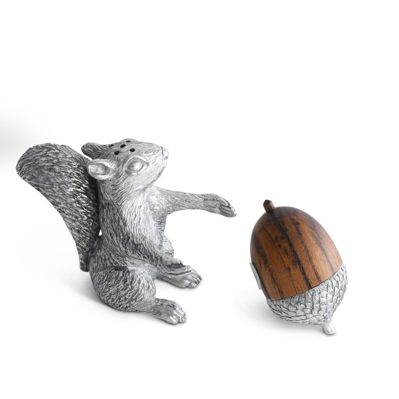 Woodland Creatures Salt And Pepper Shaker Set - Thumbnail 3