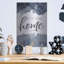 Art mural en métal luxueux «Let's Stay Home» par Susie Boyer, 12 po x 16 po-414978086