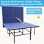Ensemble de table de tennis de table pliable et portable 9 pi