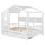 Lit de maison en bois avec 2 tiroirs Dreamhouse-115751563