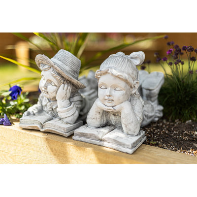 Hardcastle Weather Resistant UV Resistant Plastic Garden Statue
