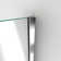 Unidoor Plus 48" W x 36.375" D x 72" H Frameless Pivot Rectangle Shower Enclosure with Fixed Panel