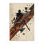 Tapis abstrait industriel lavable à la machine Cilegon Nomadic Raider-873129459