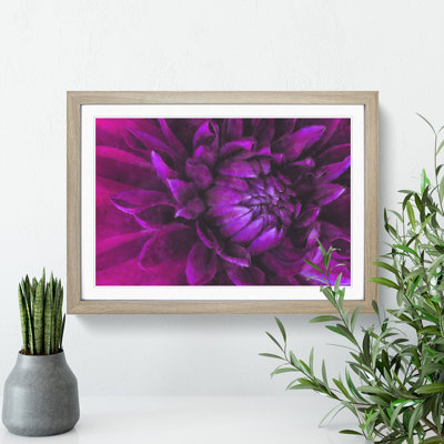 Purple Flower Vol.1 - Picture Frame Painting