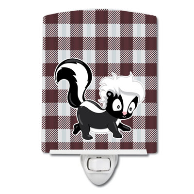 Skunk Ceramic Night Light