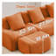 Canapé modulaire en forme de L à 4 places en tissu Bondy l 148 po x P 65,7 po x H 27,9 po Boneless-1741880293-1741880294