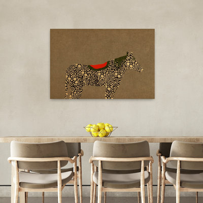 Impression d'art mural cheval fantaisiste moderne