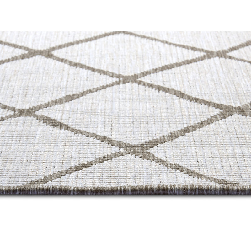Malaga Flatweave Linen Rug, Rectangle 120cm x 170cm