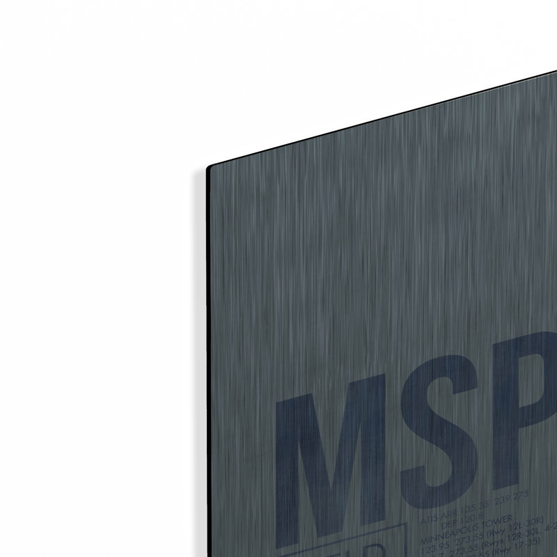 "MSP ATC" par O8 à gauche, H 16 po x l 12 po