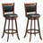 Capps Swivel Upholstered Counter Stool