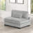 Bentley Modern Style Modular Sectional Unique Layout Made With Corduroy Fabric And Wood In Gray Setup2 -1605805330