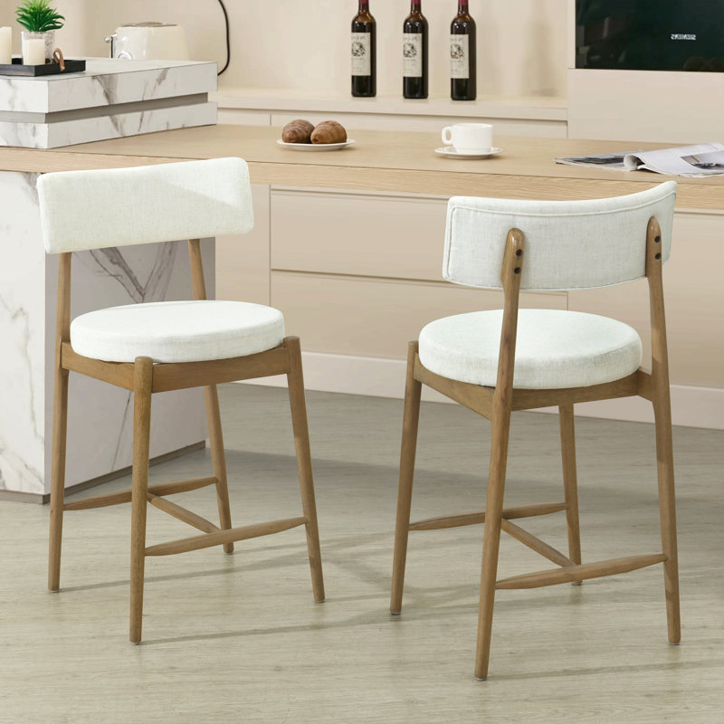 Mid Century Modern Counter Stools  (Sets Of 2)
