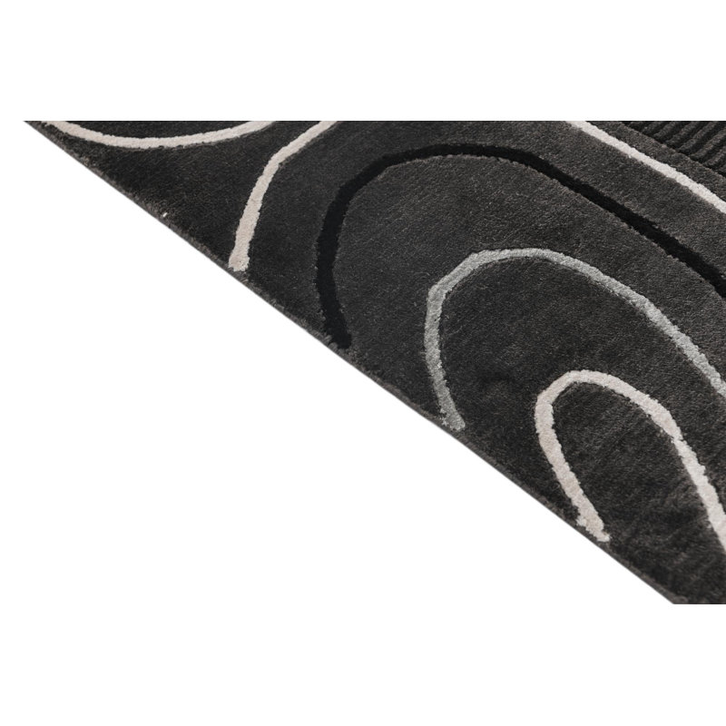 Tapis noir Howard