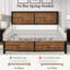 Metal Piece Bedroom Set-1311672830