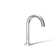 Occasion Sink with Cane Design Single Hole Bathroom Faucet with Drain Assembly