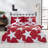 Sally Polyester Geometric Shapes Duvet Cover with Pillowcases-32754892-32517893