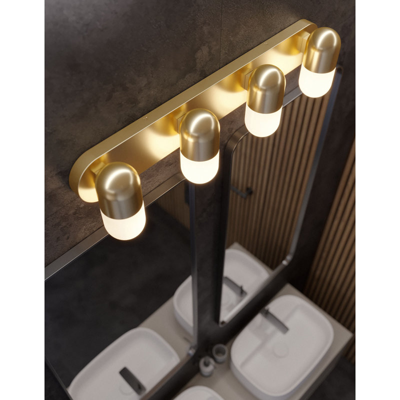 Meuble-lavabo Ruhland, Laiton clair antique
