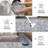 Runner Rug 2x6 Soft Vintage Washable Rug Runners Hallways Non-Slip Runner Low Pile Boho Farmhouse Carpet Runners Laundry Grey-553866526